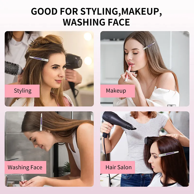 12pcs Hair Brush Set With Edge Paddle Vent Hairbrushes Women Gifts  Pink Detangling Brushes Comb Set Styling Hair Clips